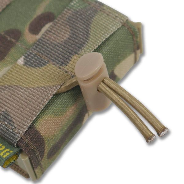 Жесткий усиленный тактический подсумок Kiborg GU Single Mag Pouch Multicam 1995 фото