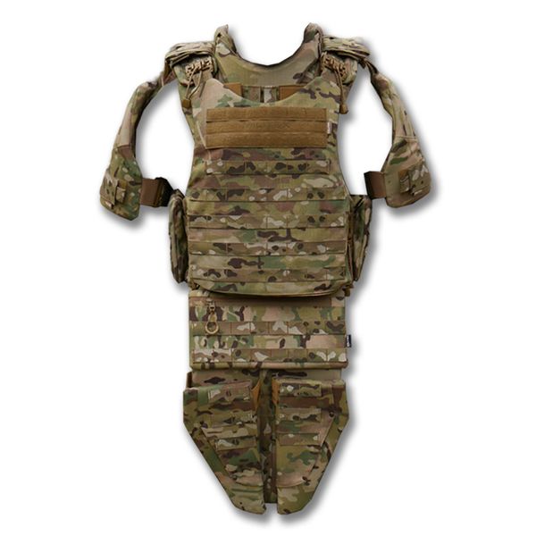 Бронекомплект Militex с баллистической защитой 1 класс защиты cordura USA Multicam 50500 фото