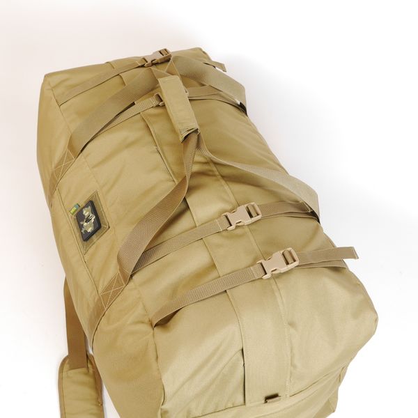 Сумка тактическая Kiborg Military bag 130L Coyote 6041 фото