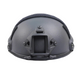 Шлем FAST BULLETPROOF Helmet Kevlar класс IIIA (черный, размер L) 7014 фото 5